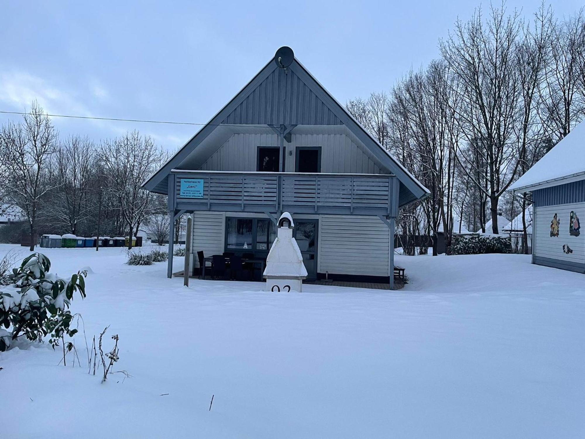 Ferienhaus Am Silbersee Leni Frielendorf Dış mekan fotoğraf